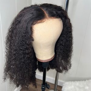 Kinky curly lace frontal